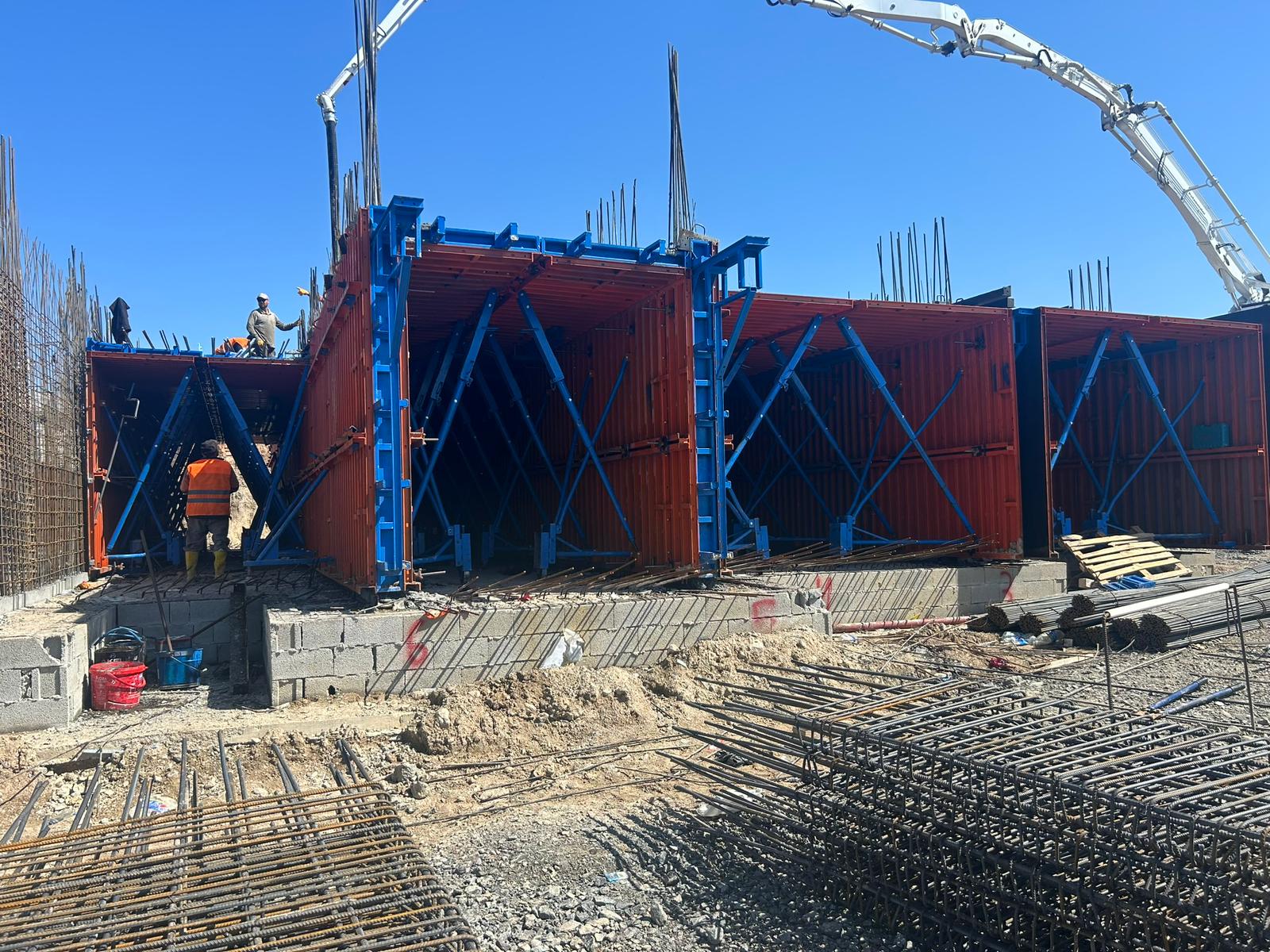 Projets de coffrage tunnel